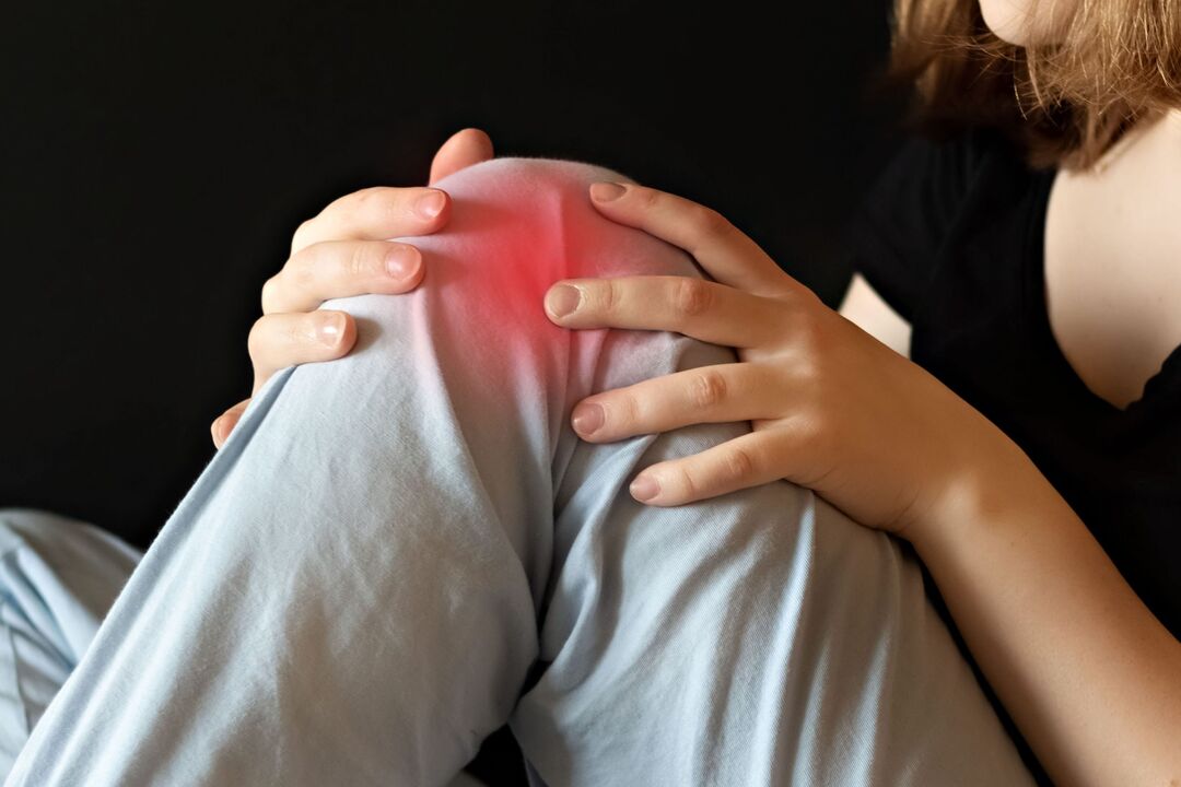Kniepijn veroorzaakt door letsel of ziekte