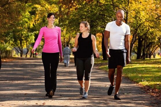 Wandelen voor de preventie van gewrichtsziekten