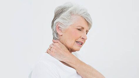 nekpijn is de oorzaak van cervicale osteochondrose