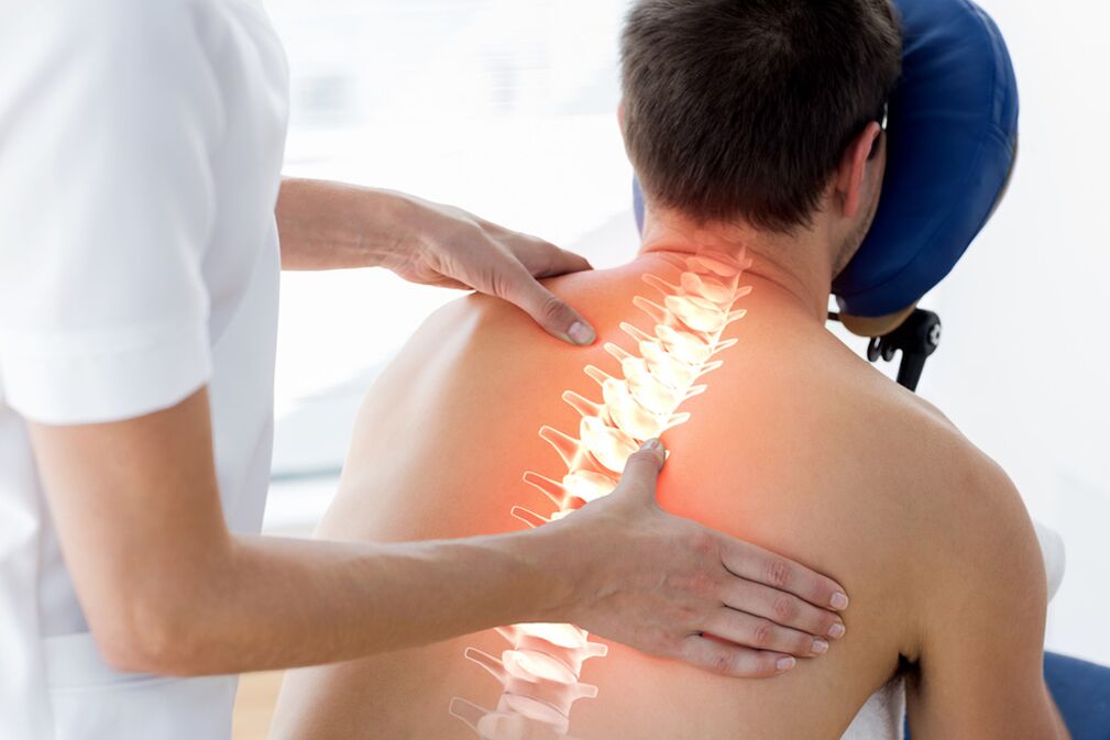 Massage voor cervicale osteochondrose